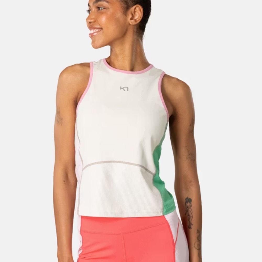 NWT KARI TRAA Linnea Top white size small